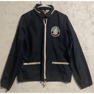 Vintage Nylon Jacket-GEMSCO collectable Patch BAREFOOT CRUIES WINDJAMMER-Small